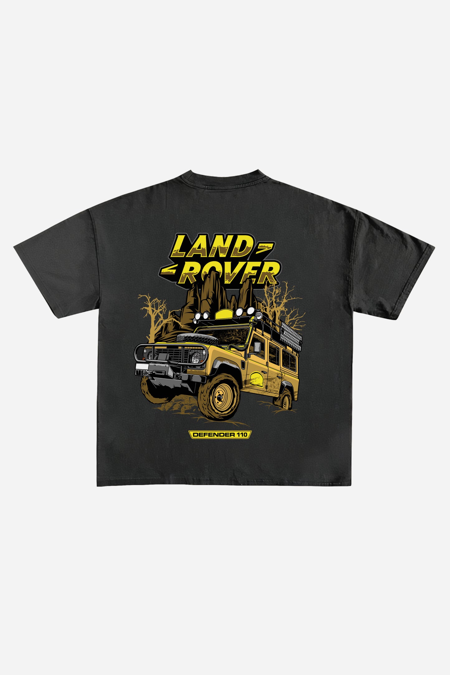 Defender Designed Vintage Oversized T-shirt