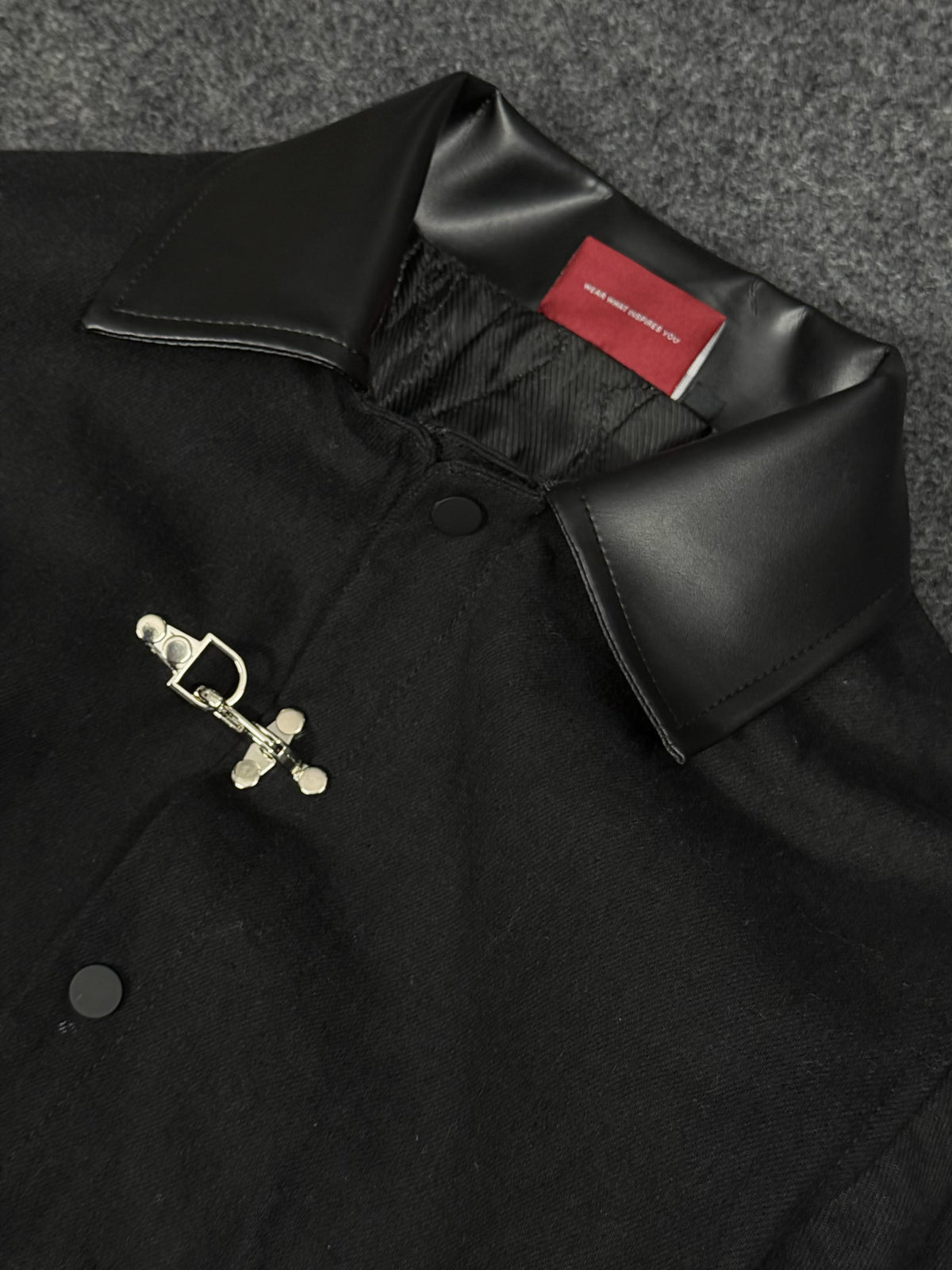 BLACKOUT CLASP DENIM JACKET
