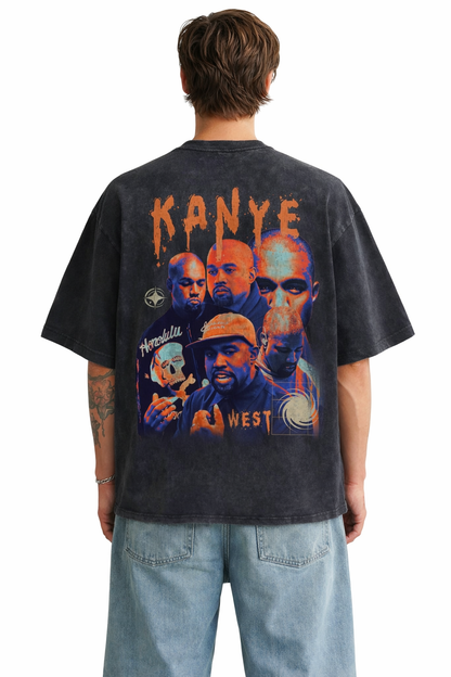 KANYE WEST DESIGNED OVERSIZED T-SHIRT