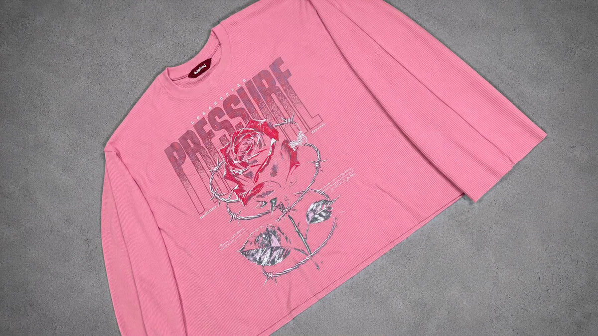 ROSE THORN WAFFLE TEE