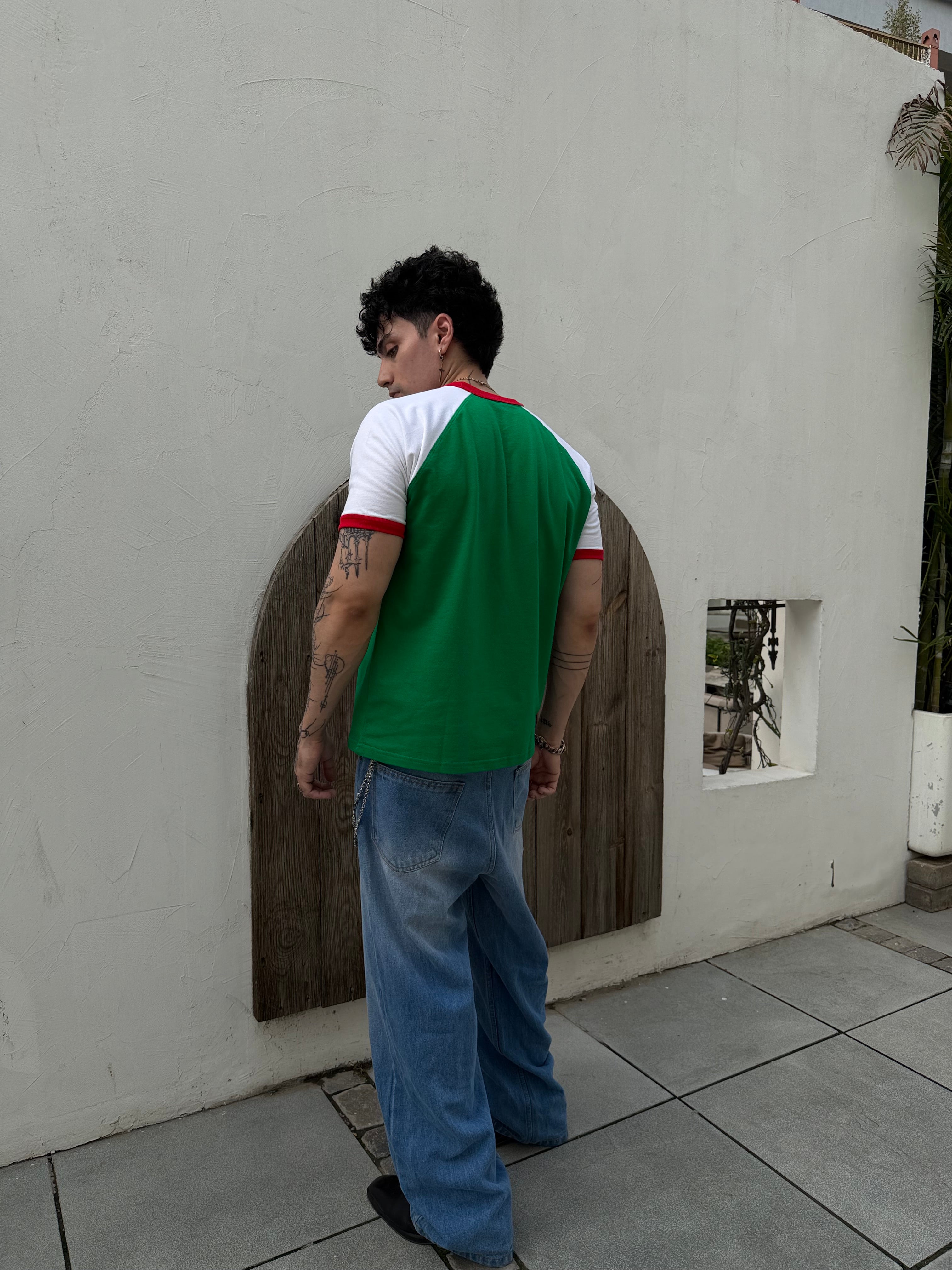 MEXICO VINTAGE CROPPED RINGER