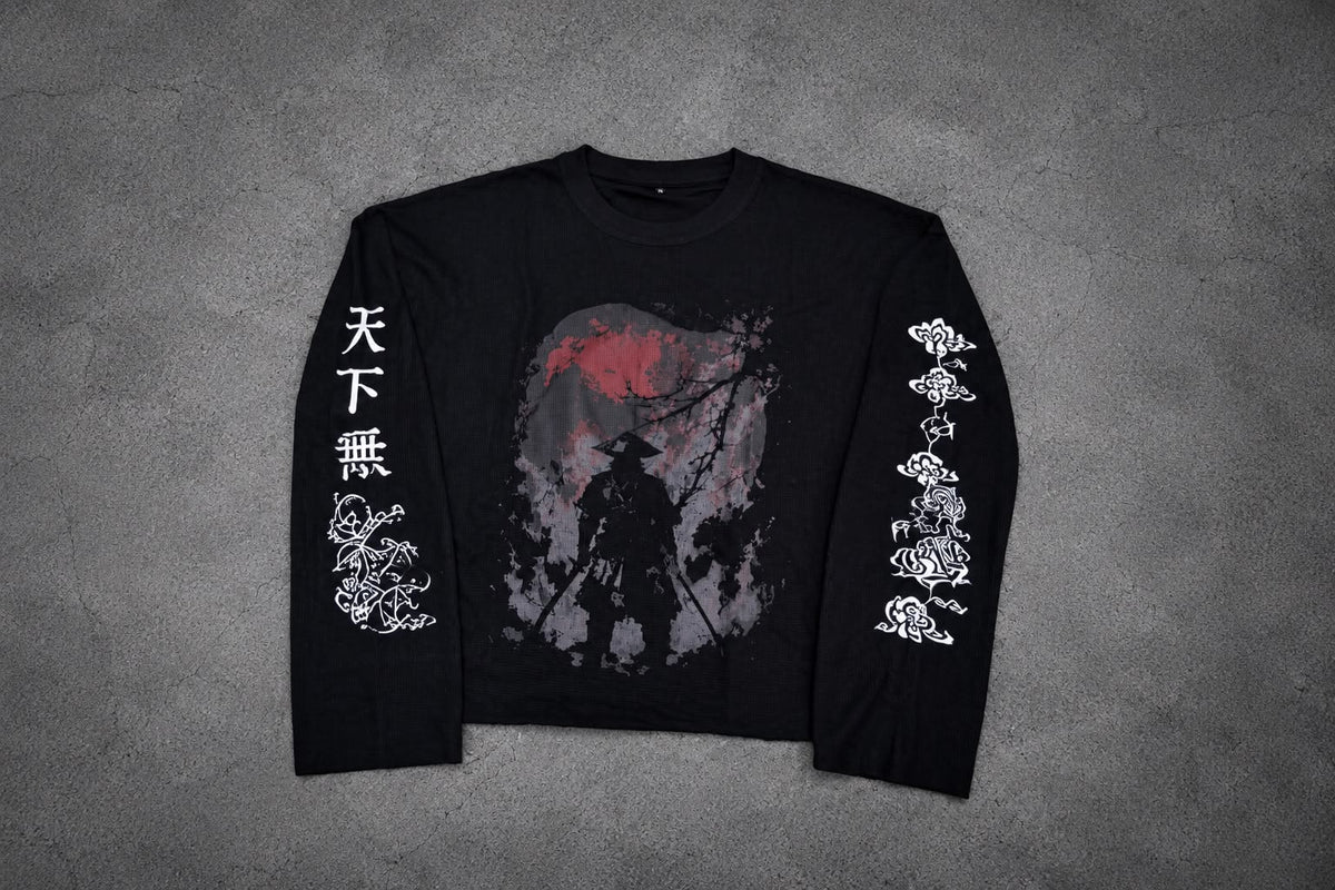 ANGEL OF THORNS WAFFLE TEE