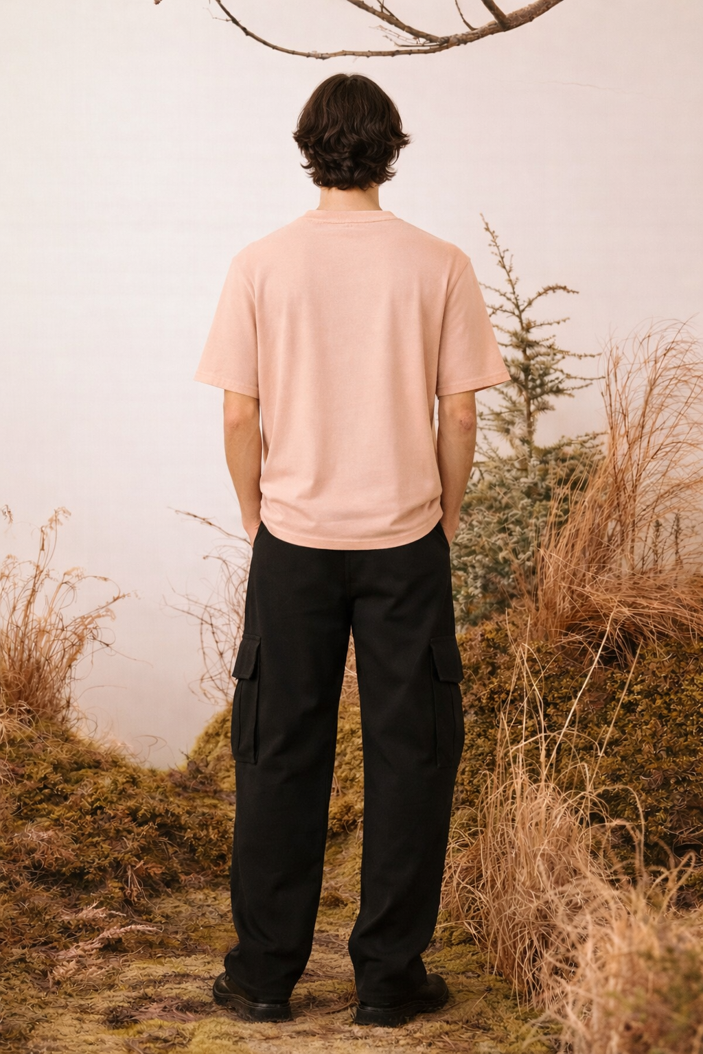 PEACH HEAVYWEIGHT TEE