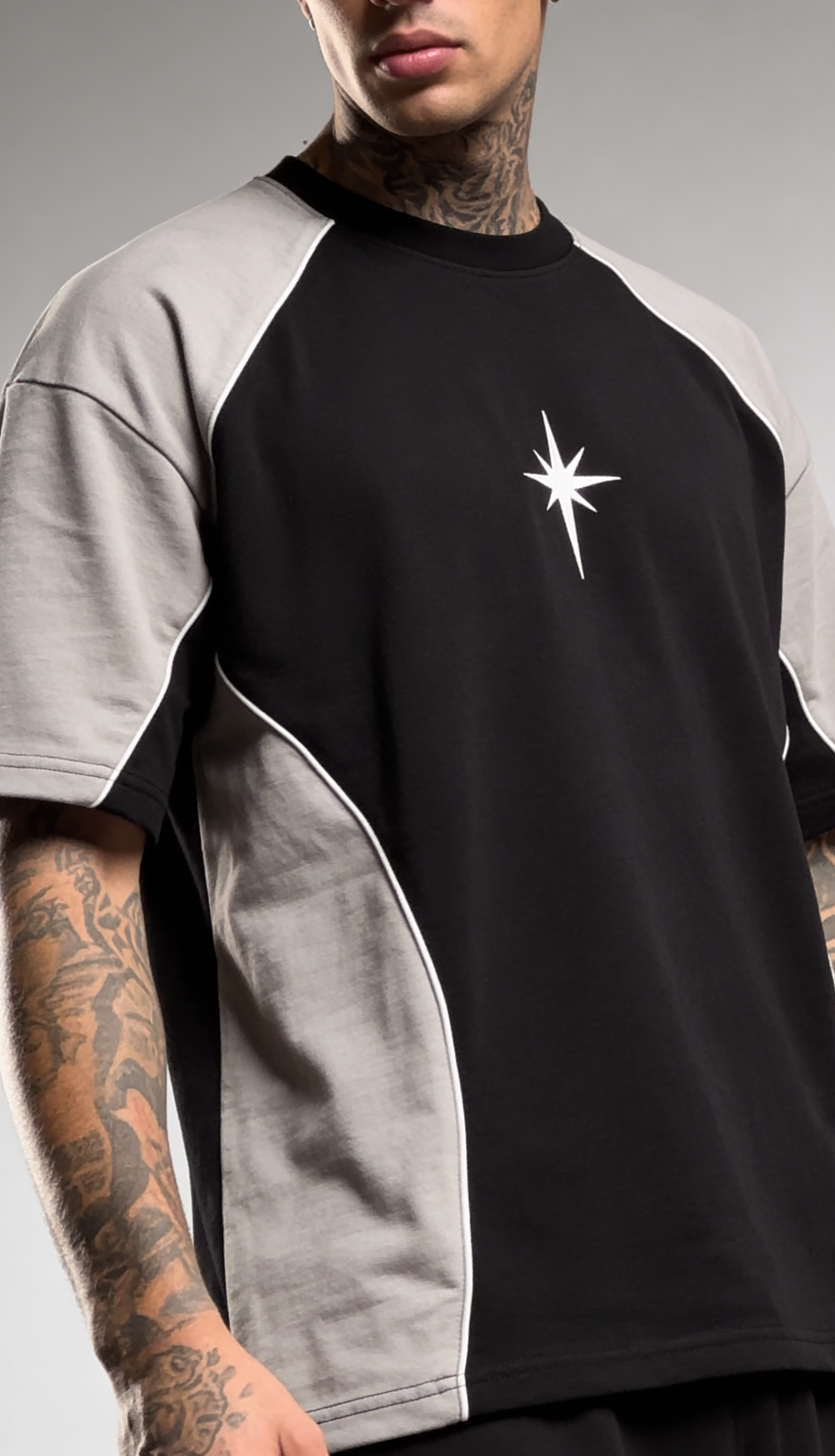 GREYSCALE OVERSIZED T-SHIRT