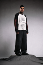 SAINT N SINNERS RAGLAN WAFFLE
