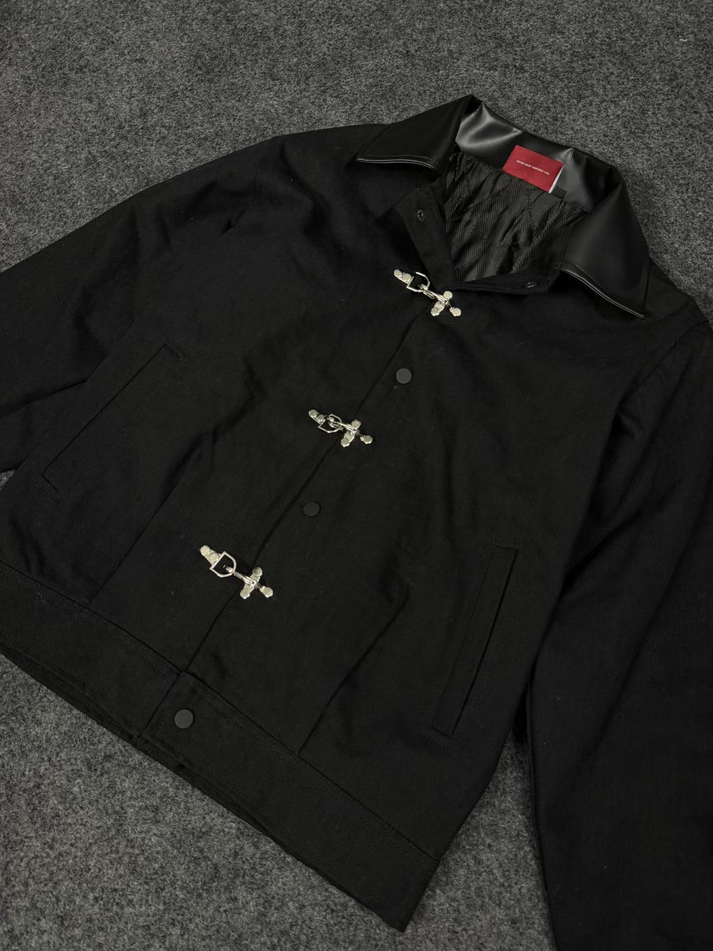 BLACKOUT CLASP DENIM JACKET