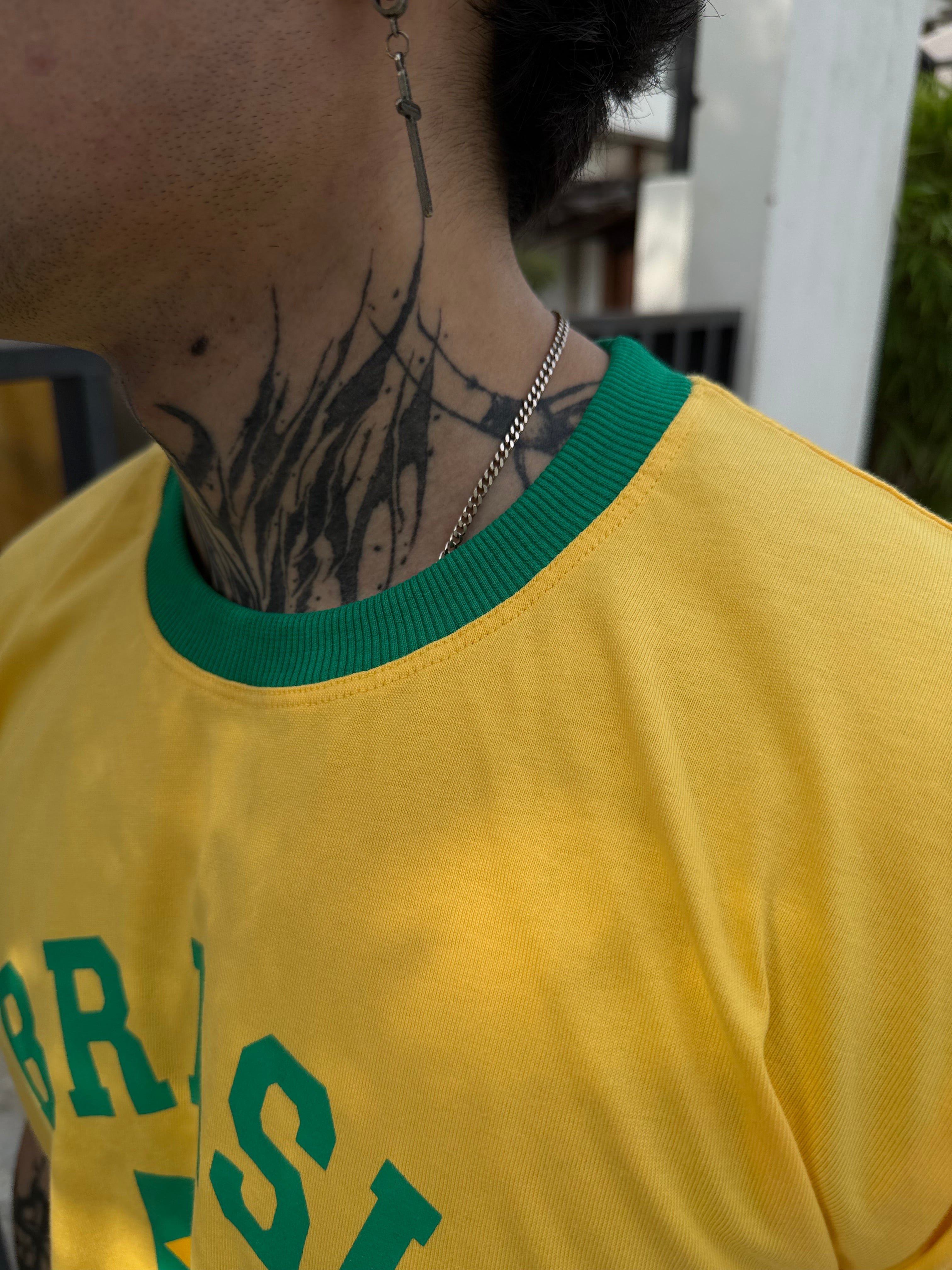BRASIL VINTAGE CROPPED RINGER