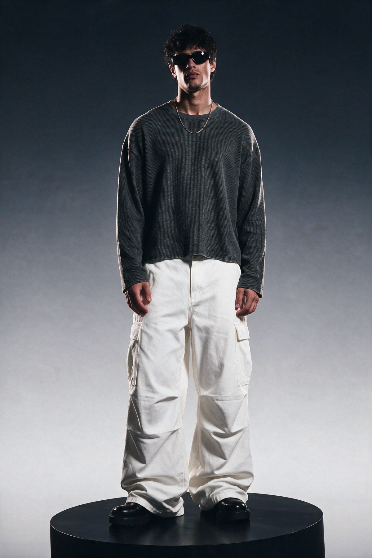 VINTAGE WASHED ESSENTIAL WAFFLE