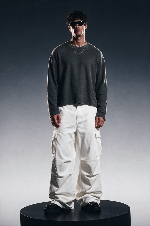 VINTAGE WASHED ESSENTIAL WAFFLE