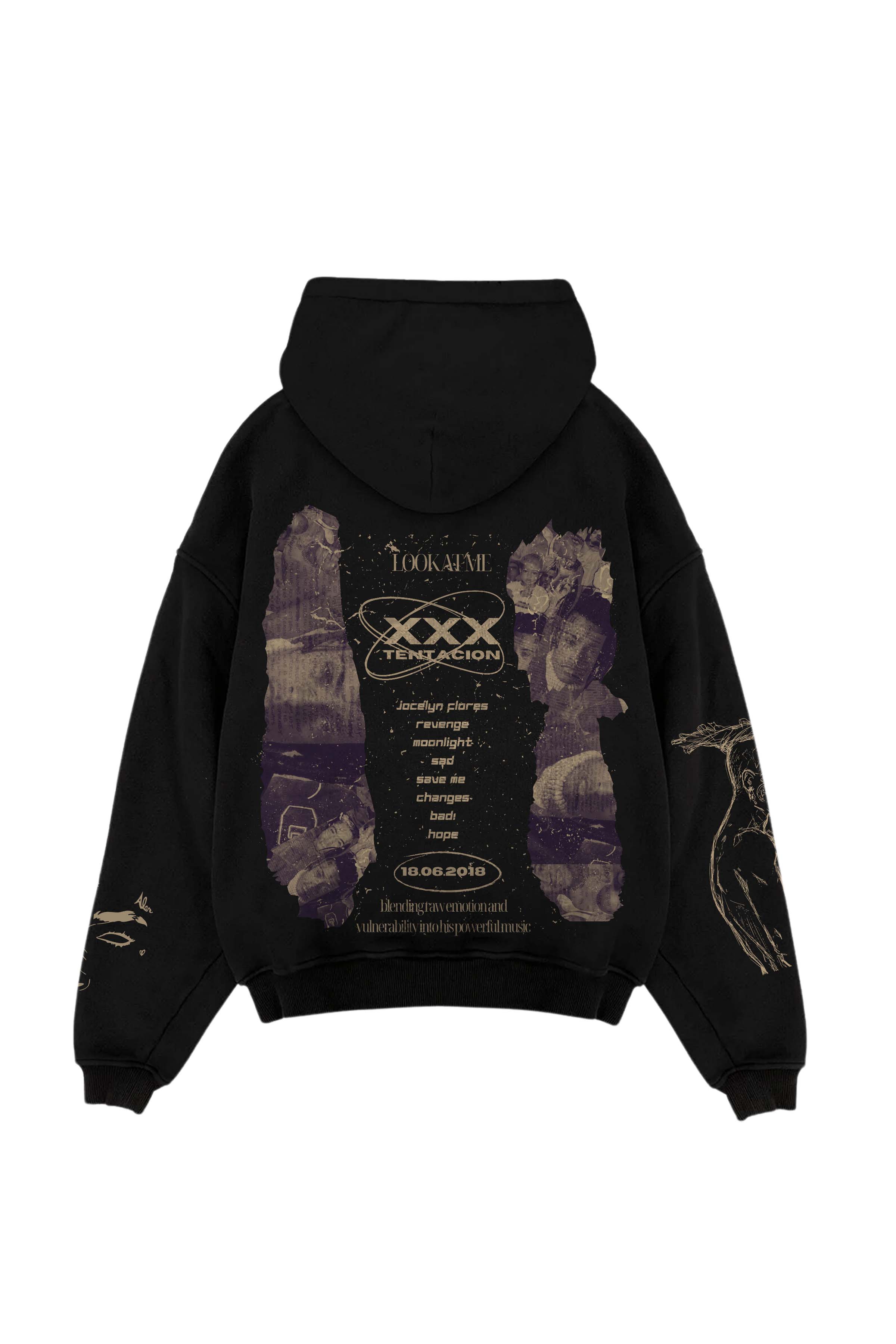 XXX Tentacion Designed Oversized Hoodie