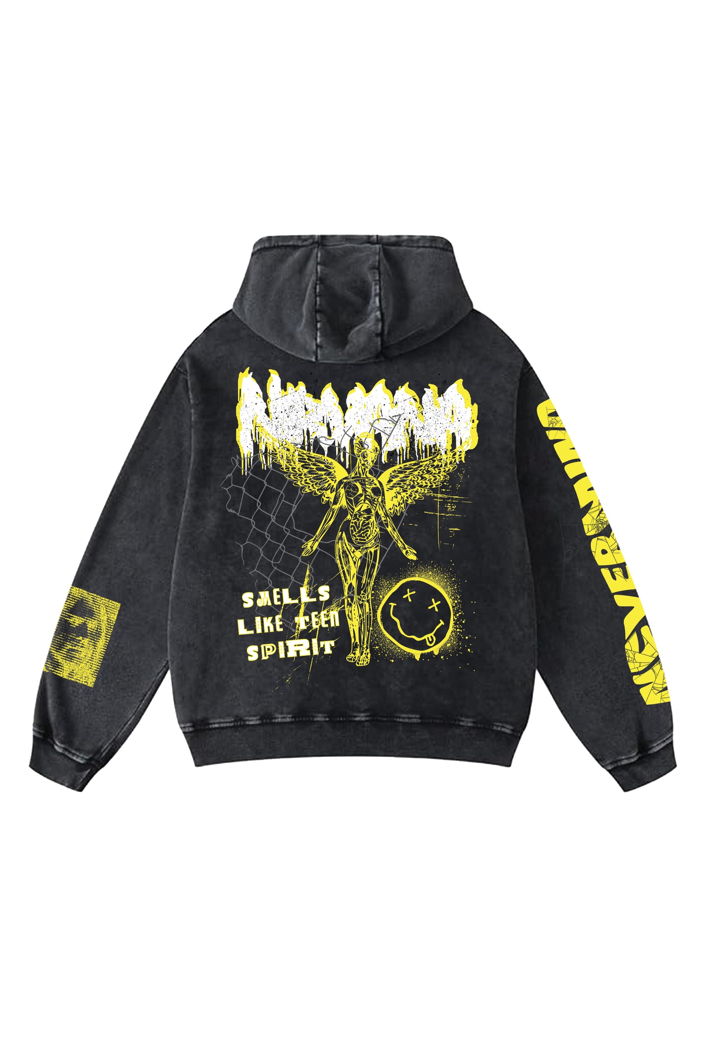 Nirvana Designed Oversized Hoodie