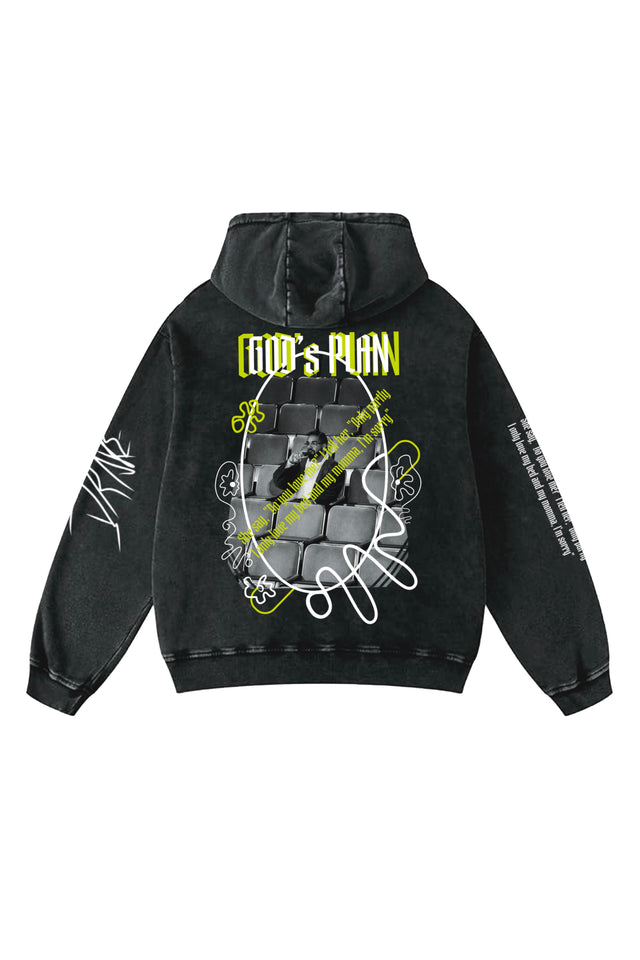 God’s Plan - Drake Designed Oversized Hoodie