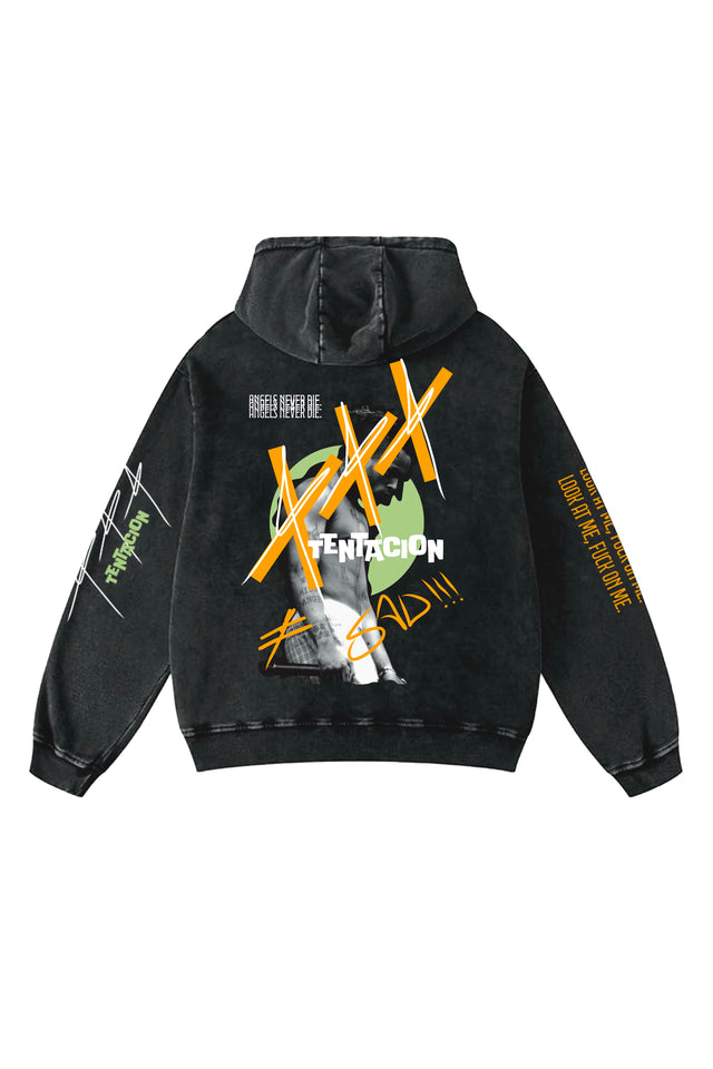 Look at me - Xxx Tentacion Designed Oversized Hoodie