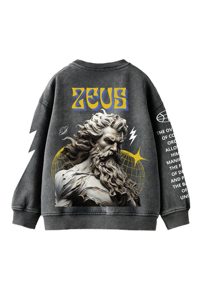 Zeus Designed Oversized Sweatshirt