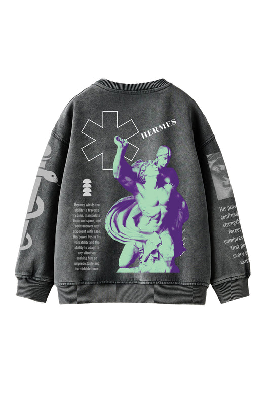 Hermes Designed Oversized Sweatshirt