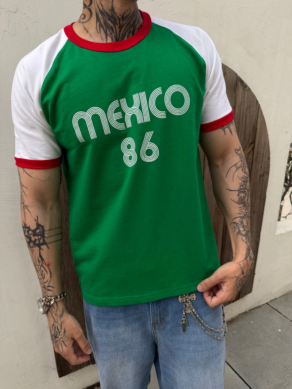 MEXICO VINTAGE CROPPED RINGER