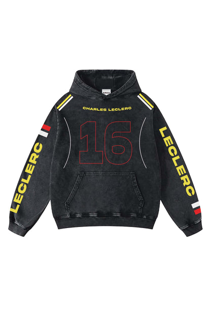 Charles Leclerc Designed Oversized Hoodie