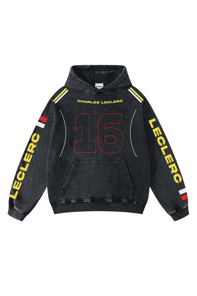Charles Leclerc Designed Oversized Hoodie