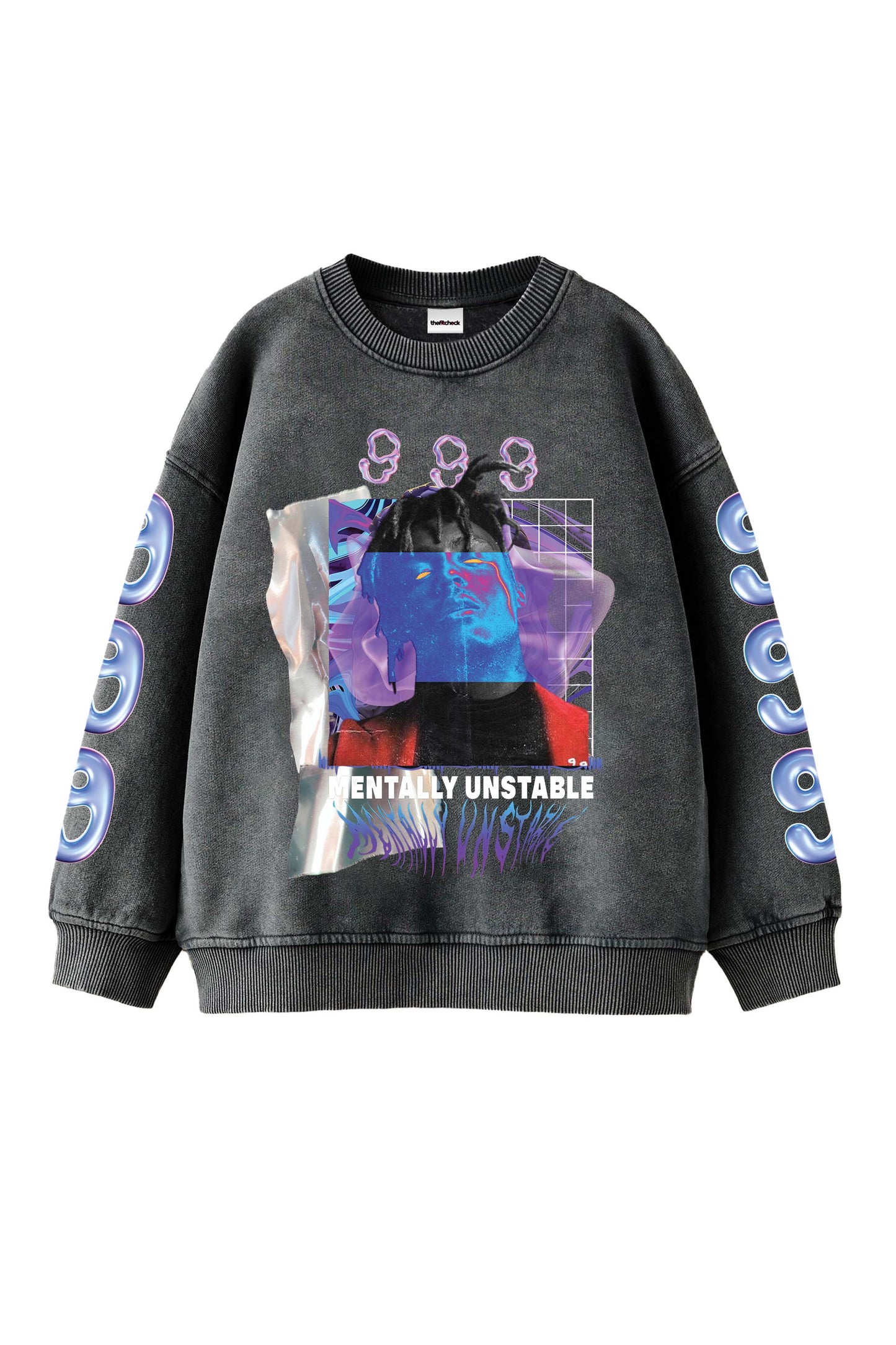 Juice Wrld Designed V2 Oversized Sweatshirt