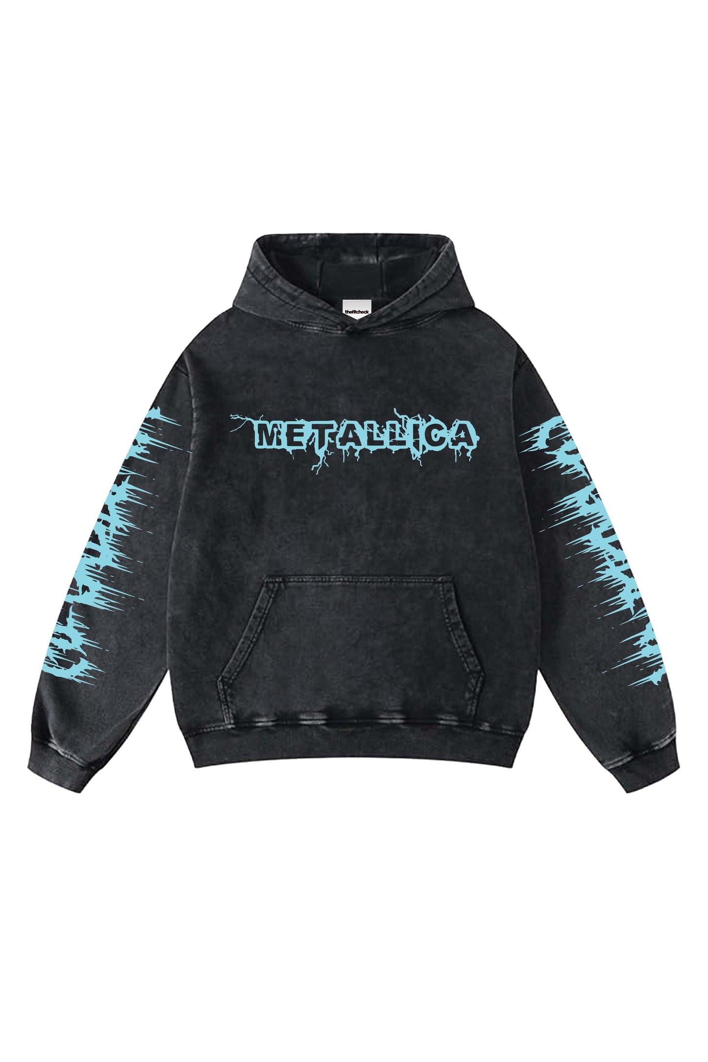 Metallica Designed Oversized Hoodie