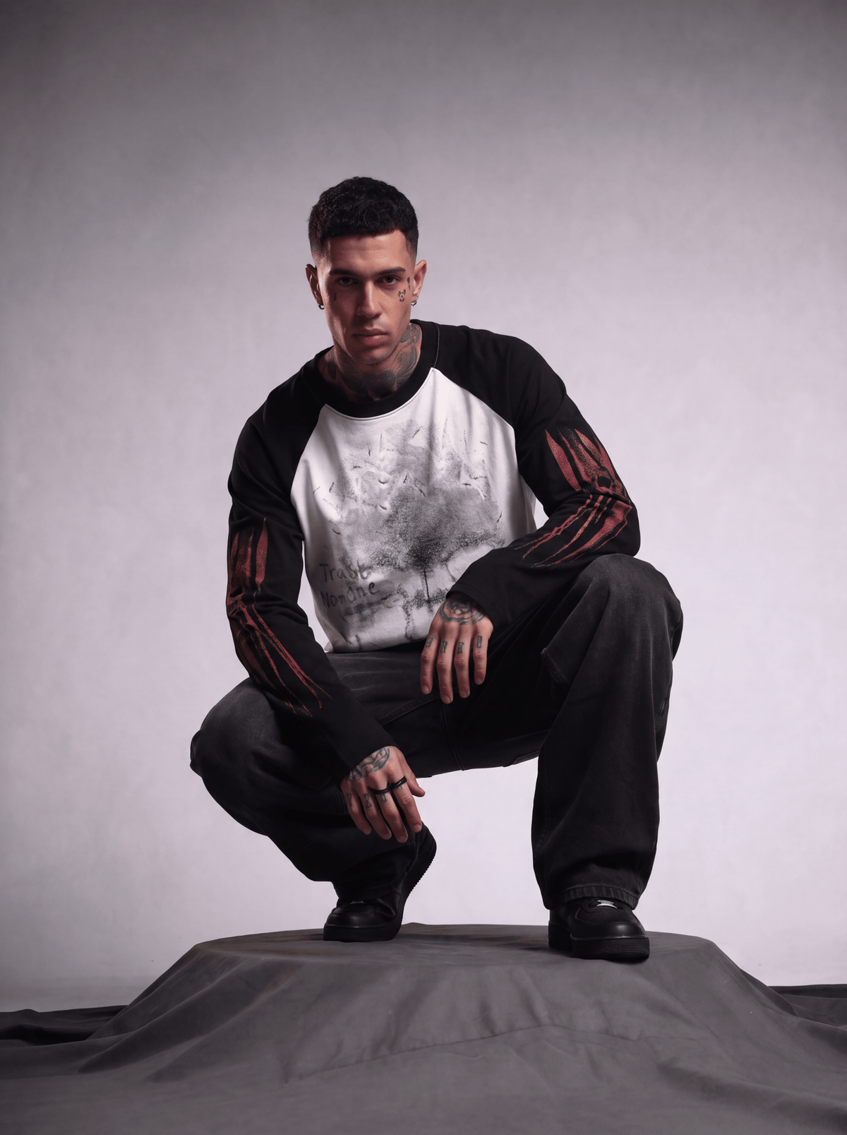 SAINT N SINNERS RAGLAN WAFFLE