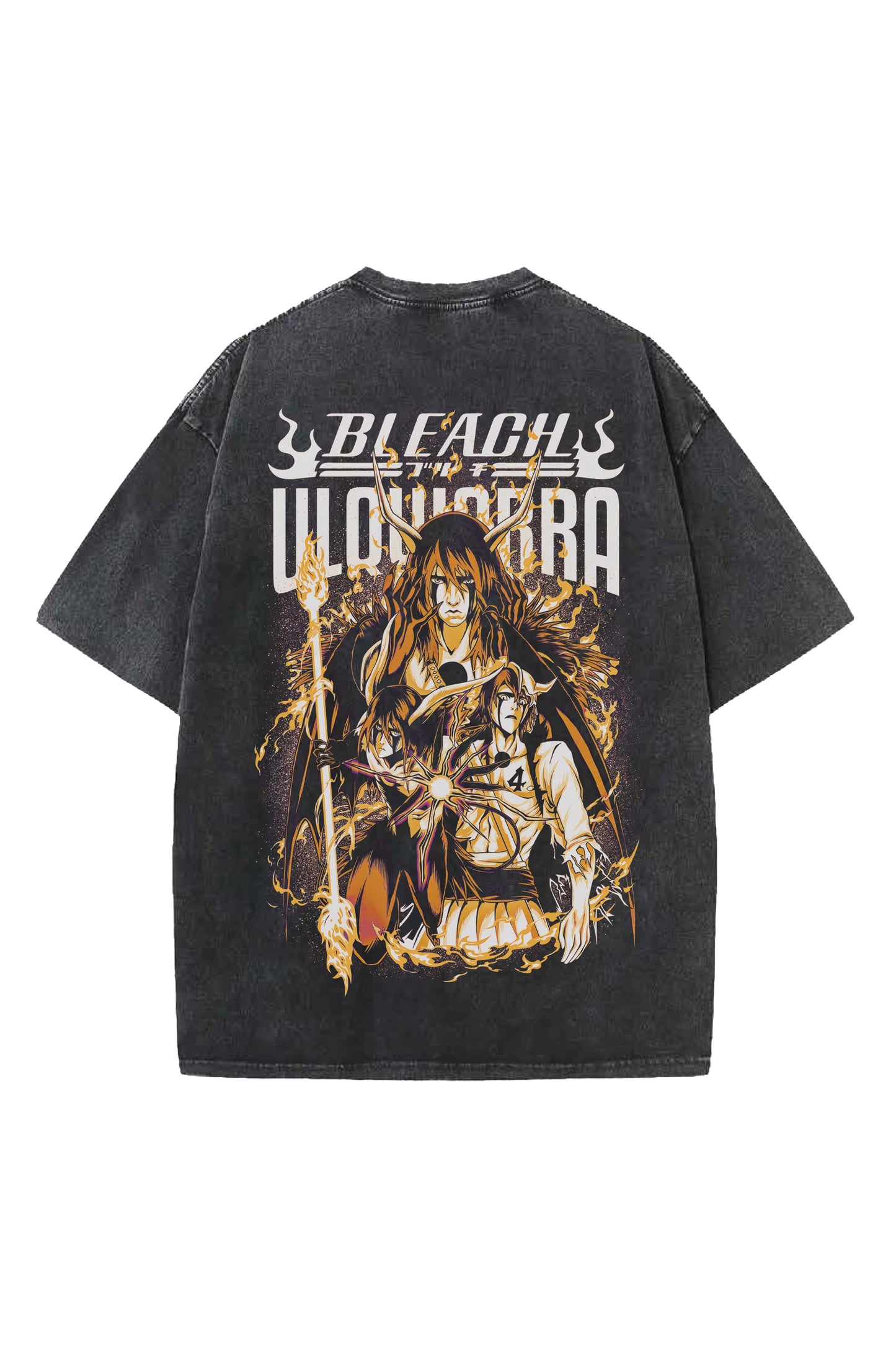 Bleach Designed Vintage Oversized T-shirt