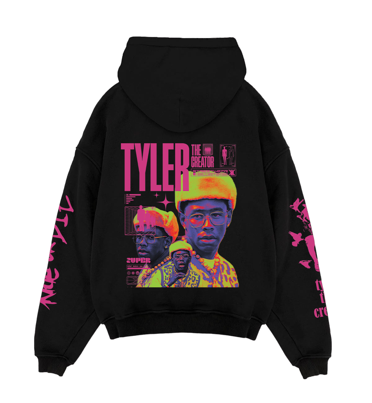 Tyler Mer Tyler The Creator Designed Oversized Hoodie – The Fit Check