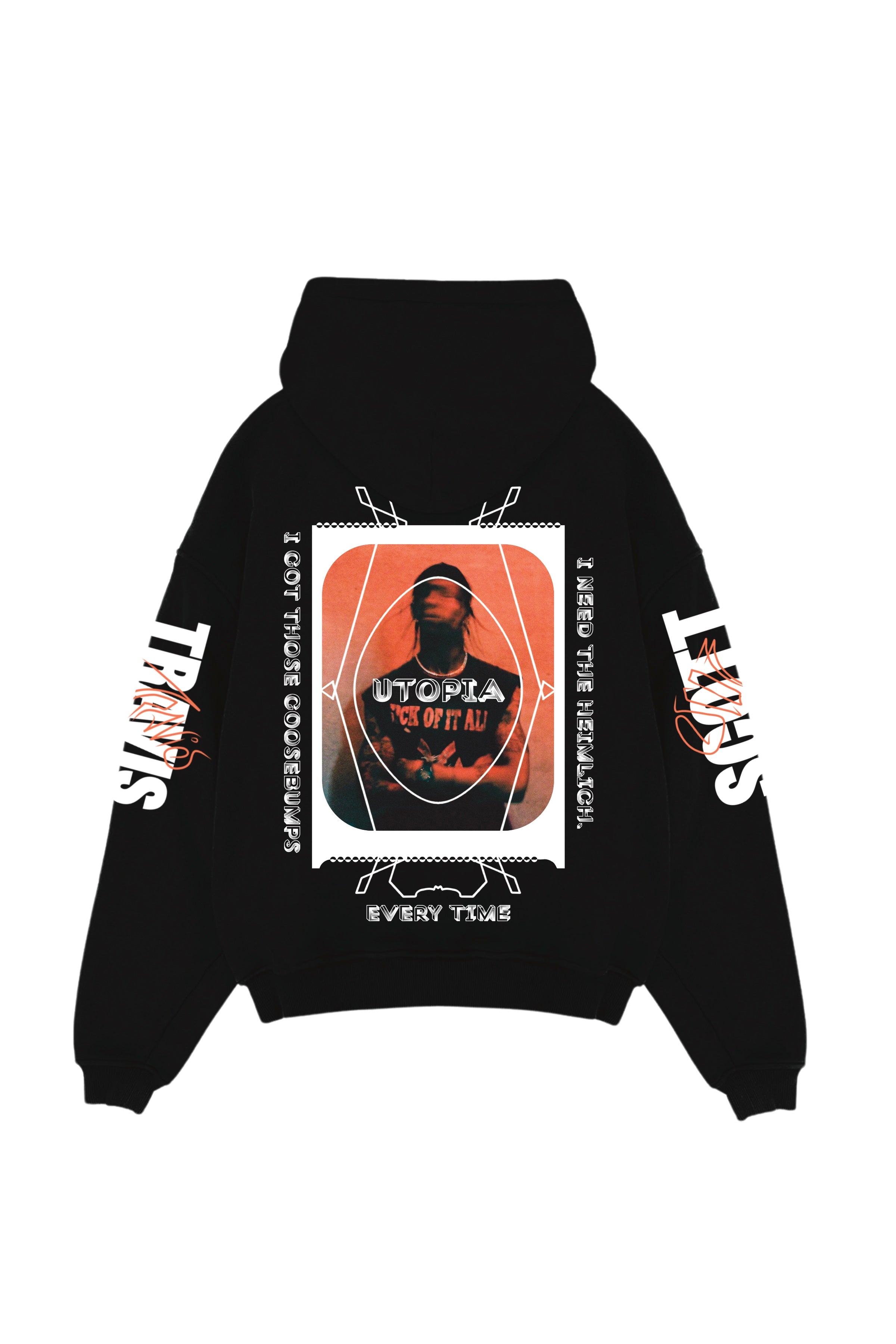 Goosebumps- Travis Scott Designed Oversized Hoodie