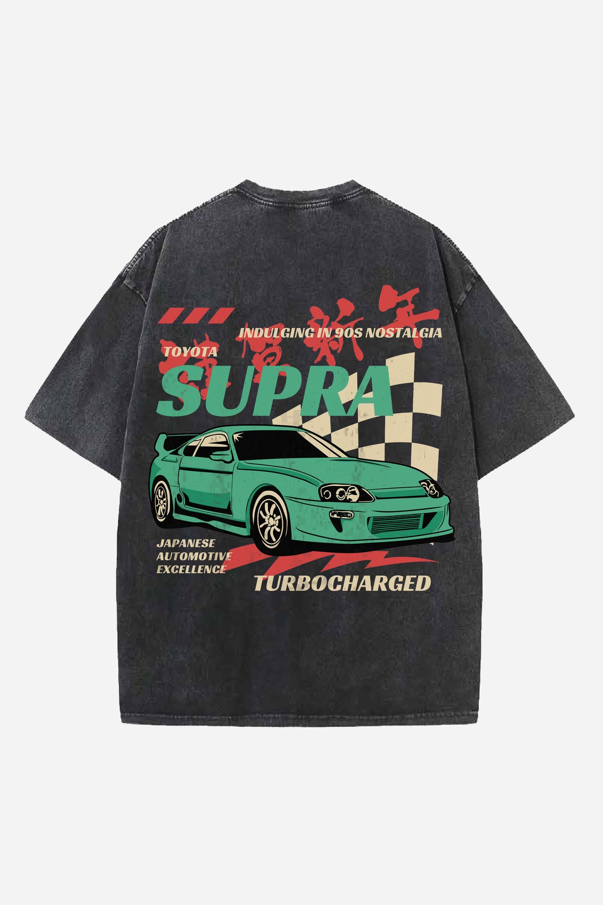Supra Designed Oversized T-shirt