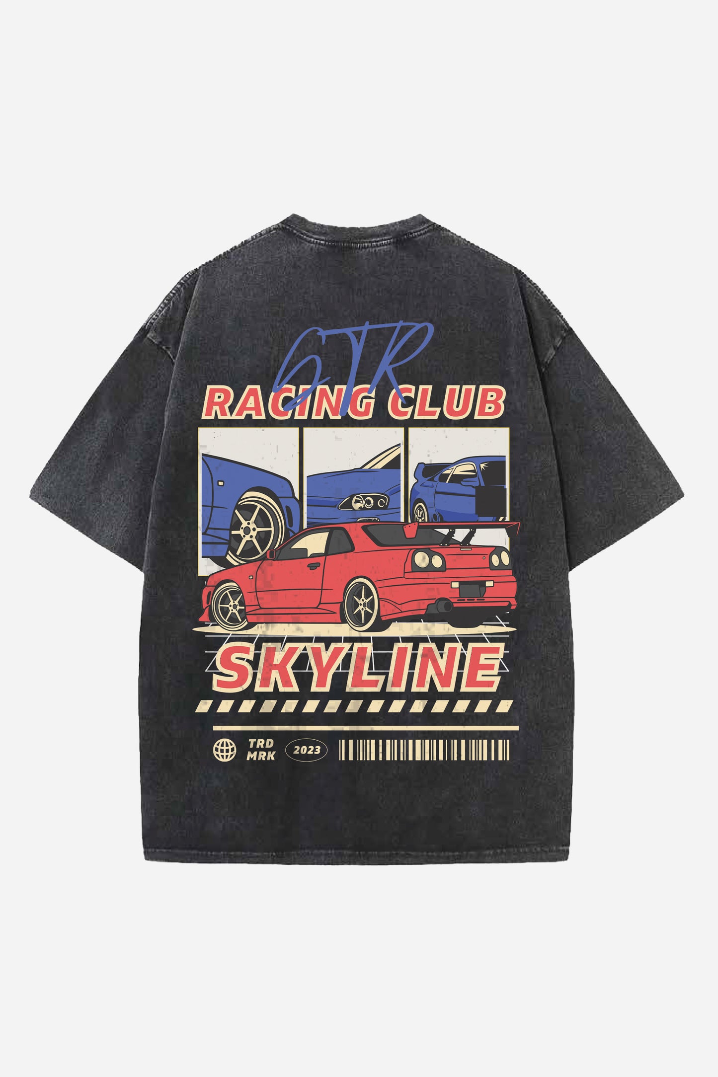 GTR Designed Vintage Oversized T-shirt