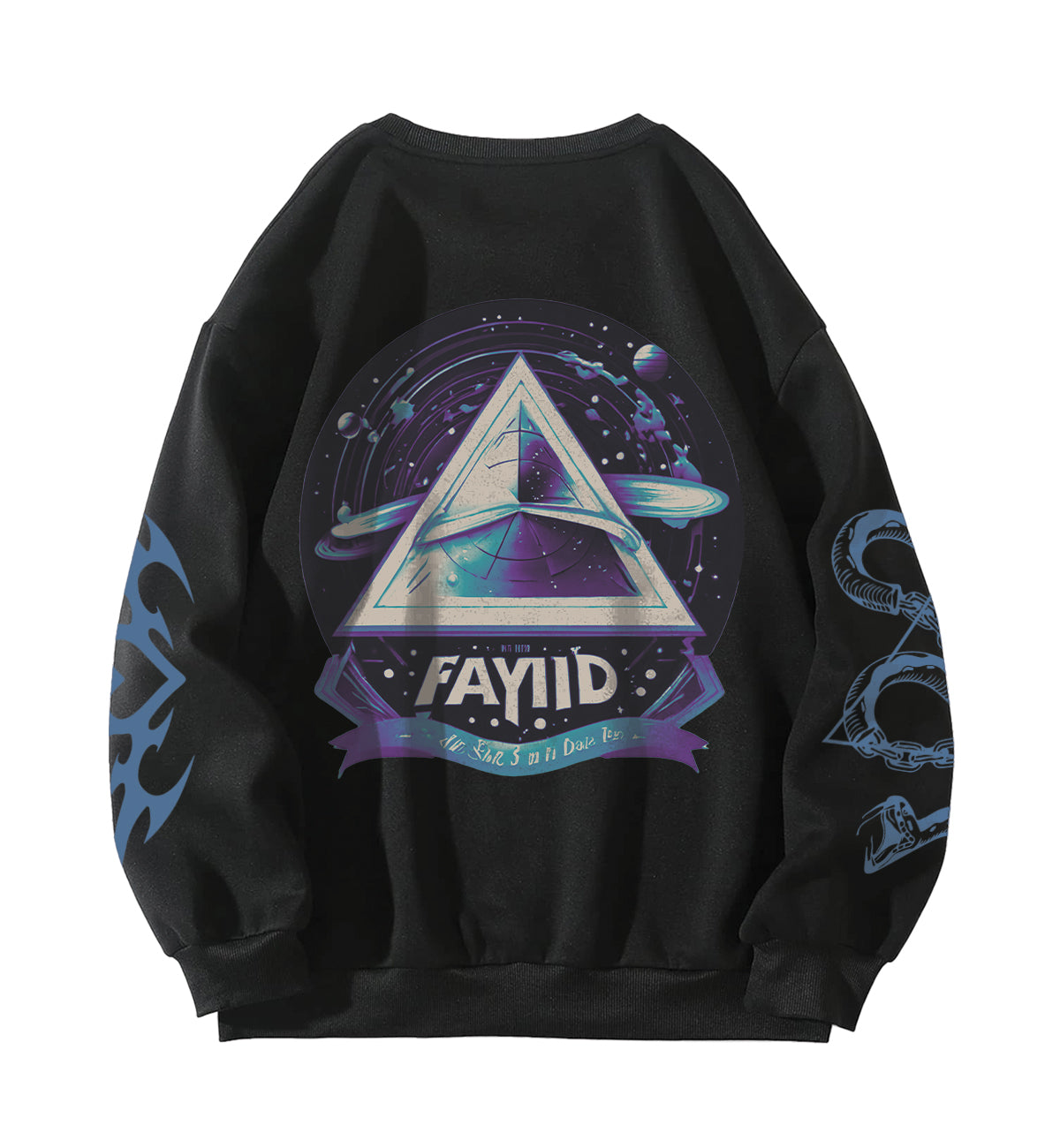 Pink Floyd Designed Oversized Sweatshirt