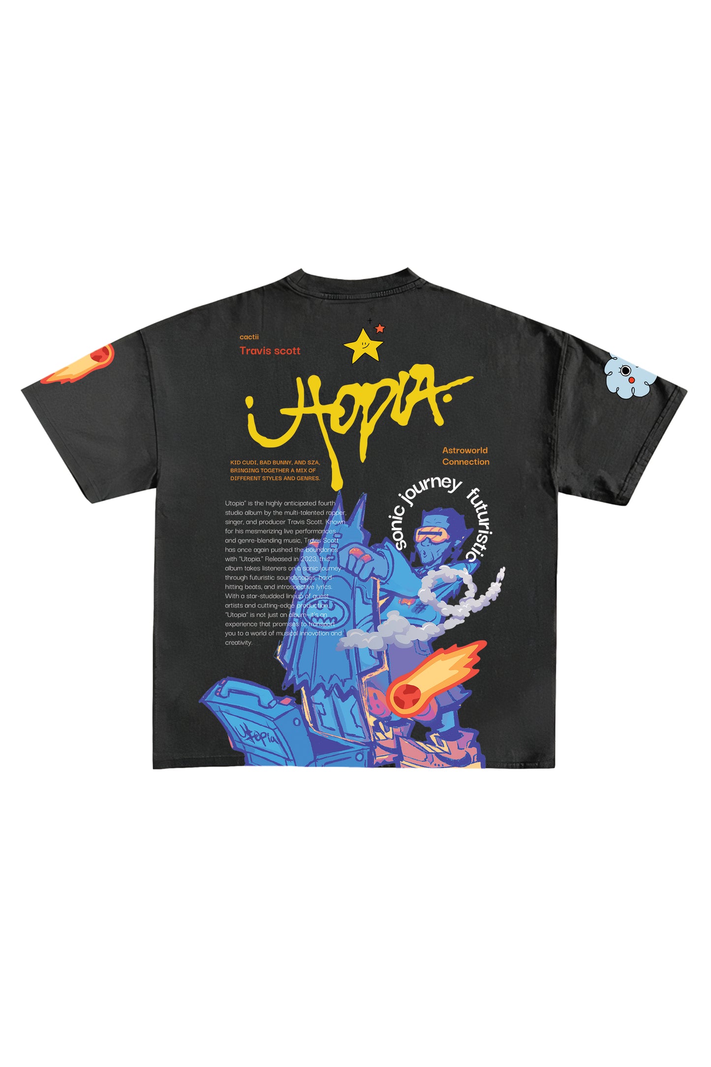 Utopia Designed V2 Oversized T-shirt