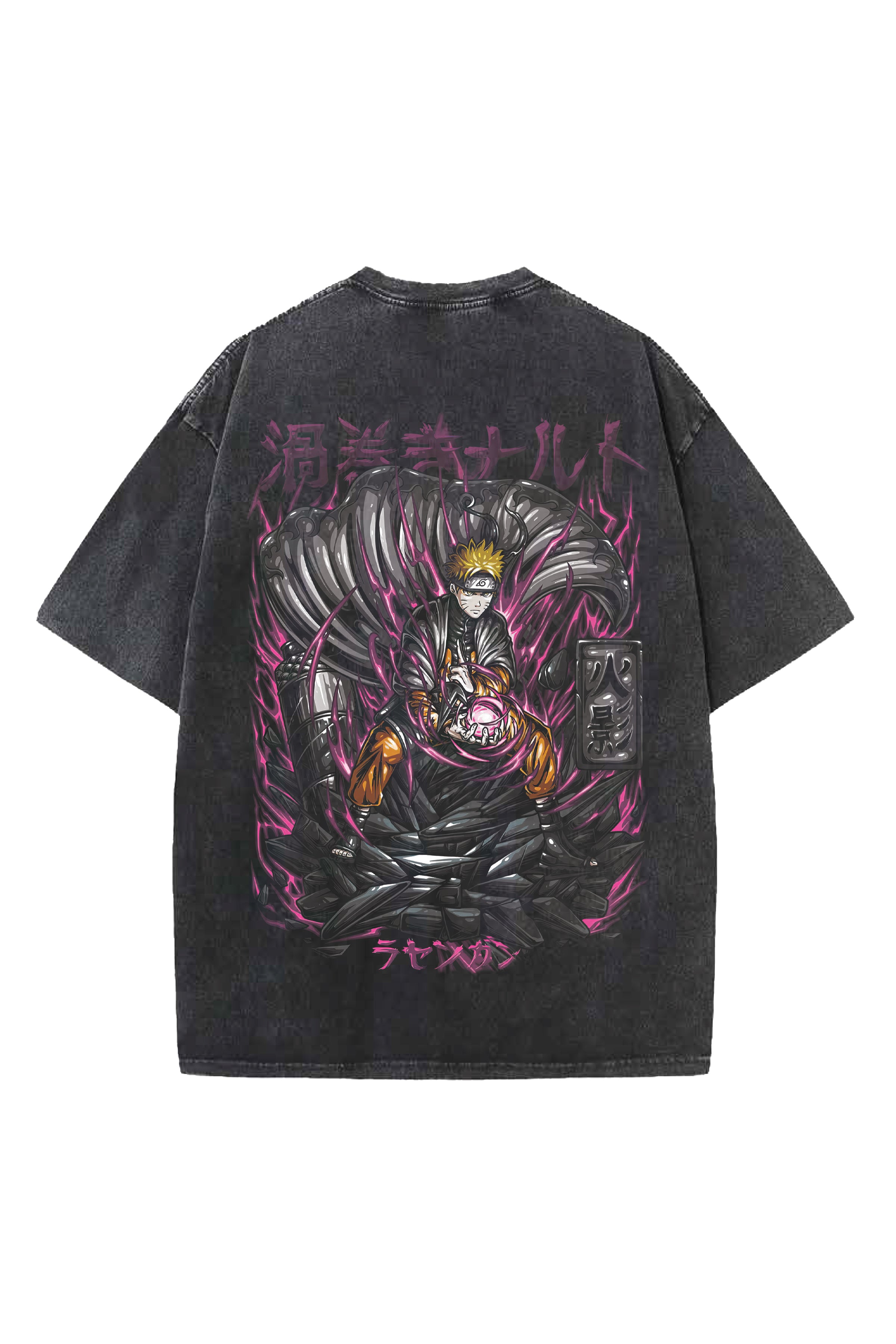 Naruto Designed Vintage Oversized T-shirt – The Fit Check