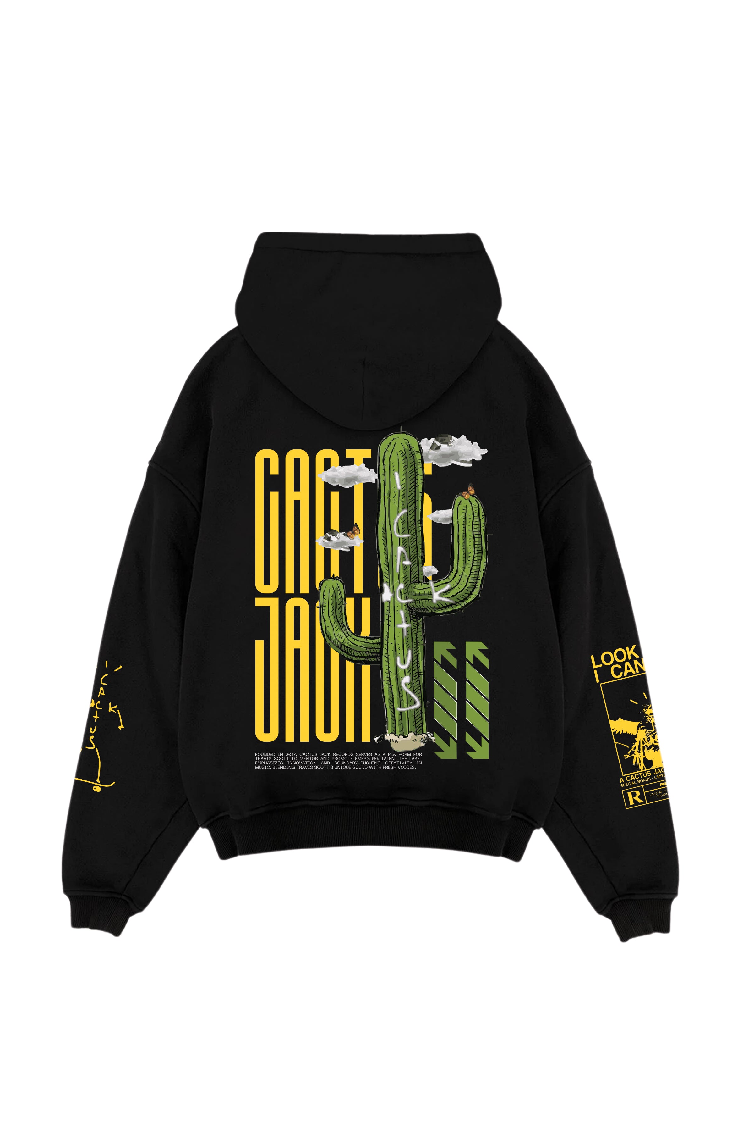 Cactus Jack V2 Designed Oversized Hoodie