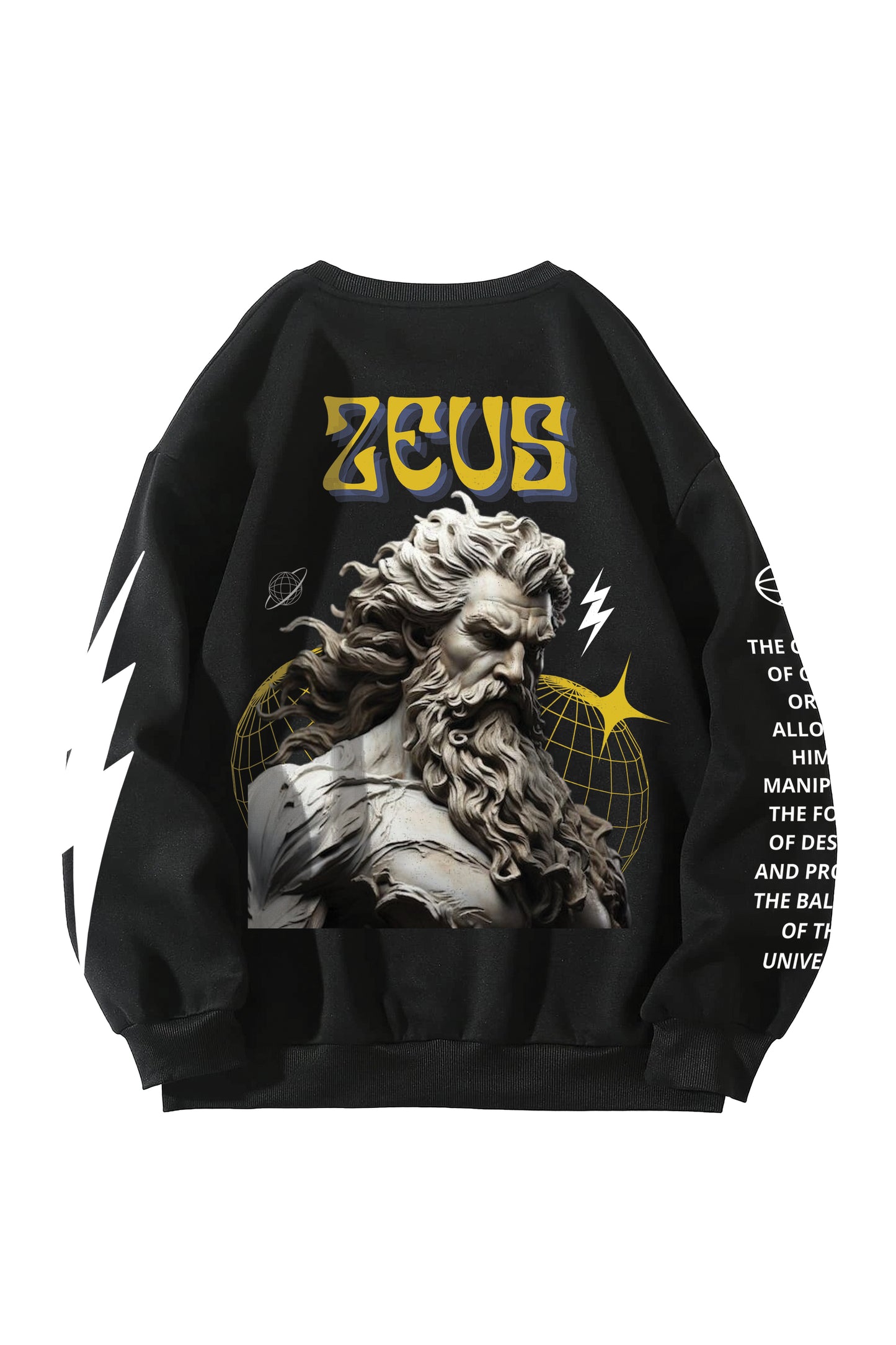 Zeus Designed Oversized Sweatshirt