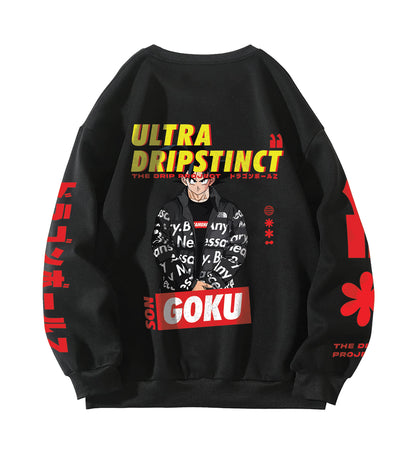 Goku Designed Oversized Sweatshirt