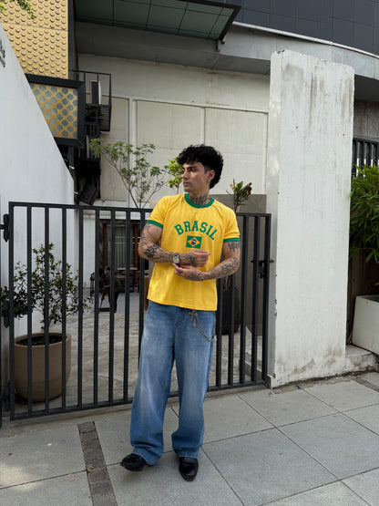 BRASIL VINTAGE CROPPED RINGER