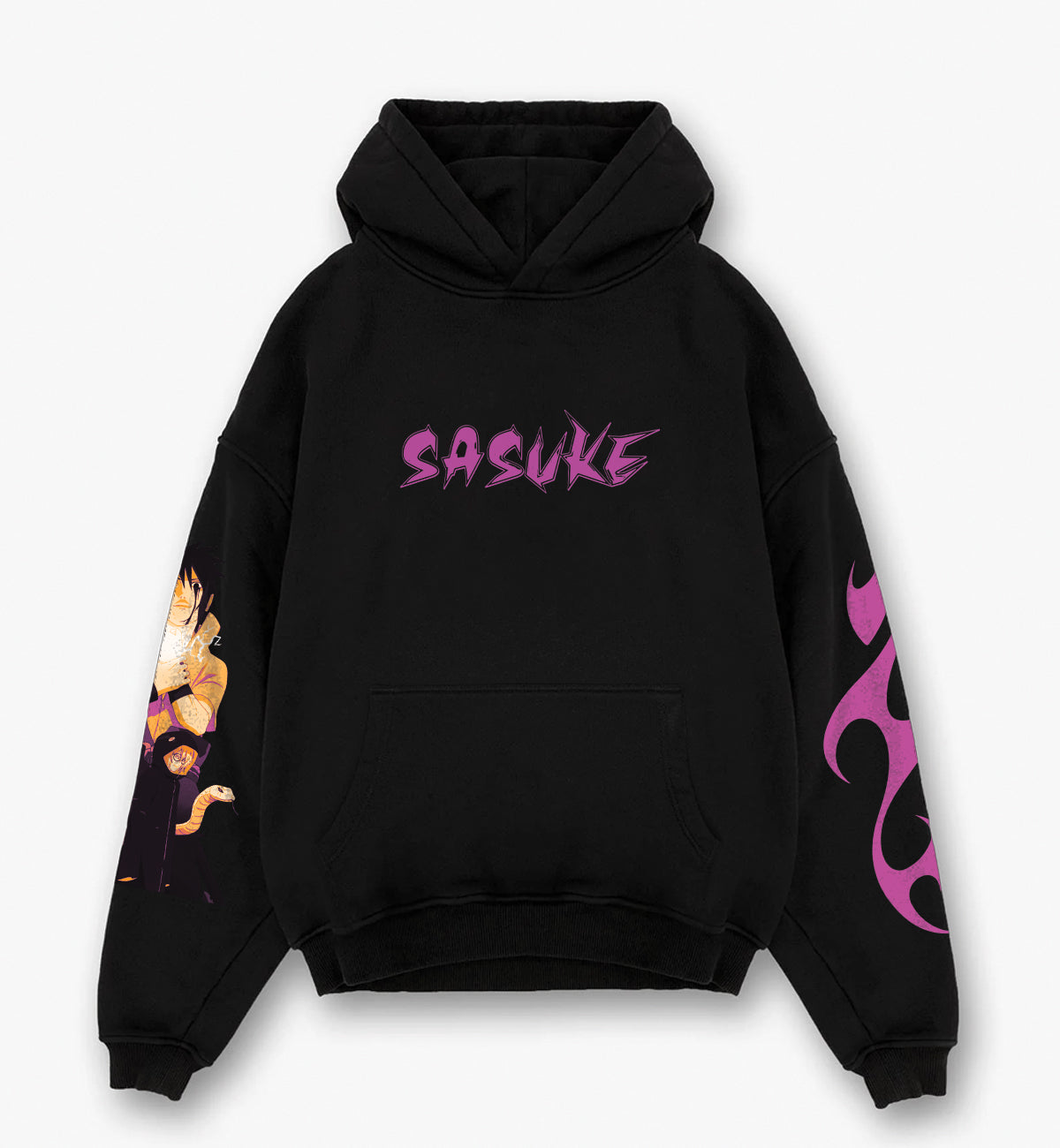 Sasuke Designed Oversized Hoodie