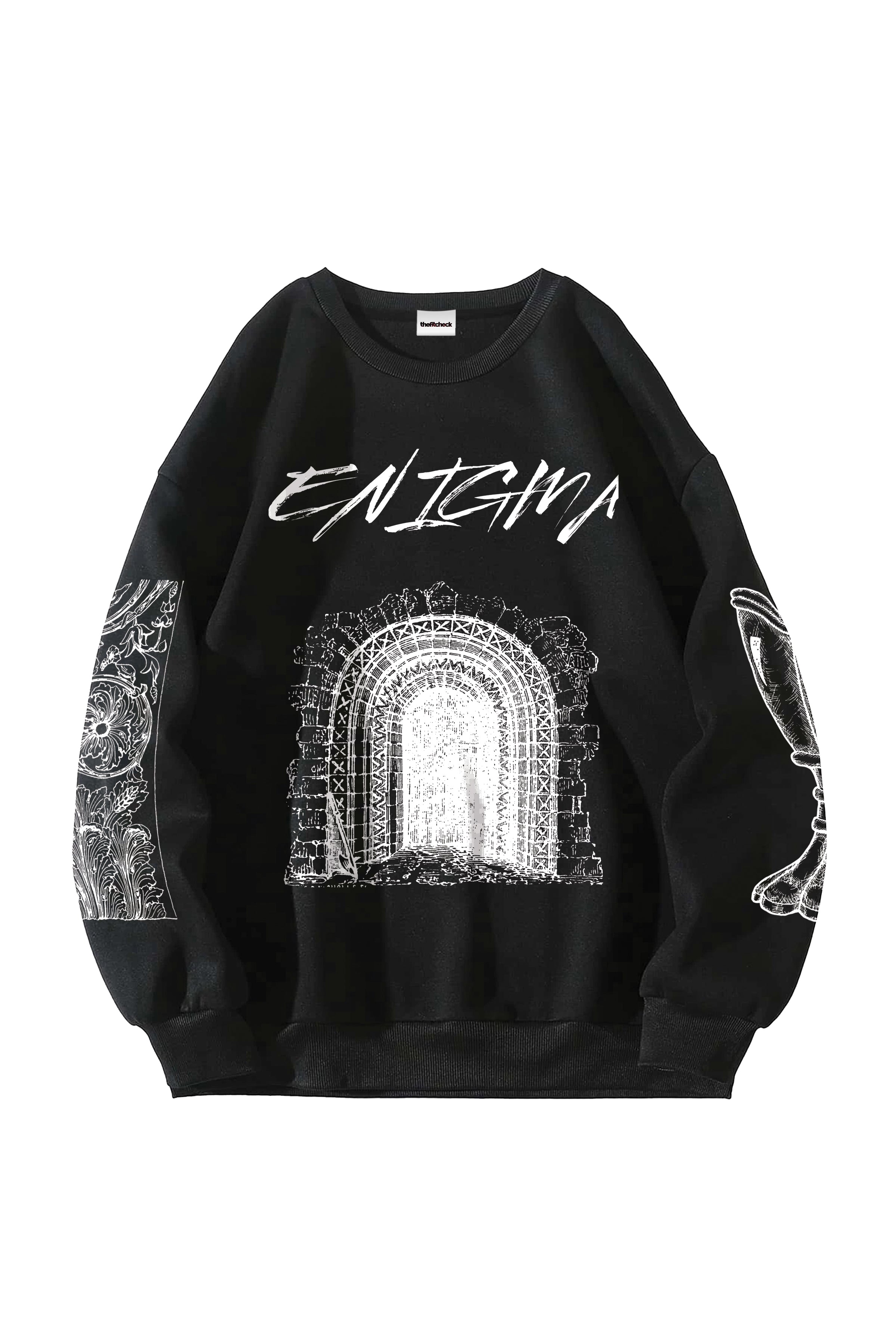 Enigma Designed Oversized Sweatshirt