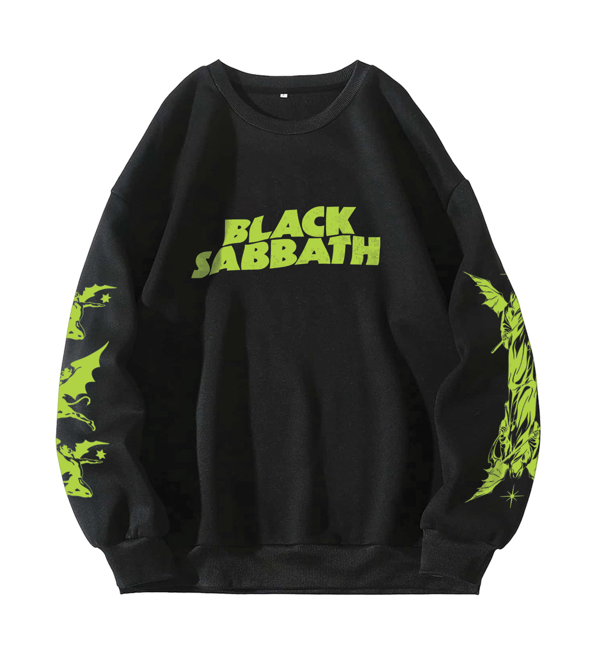 Black Sabbath Designed Oversized Sweatshirt