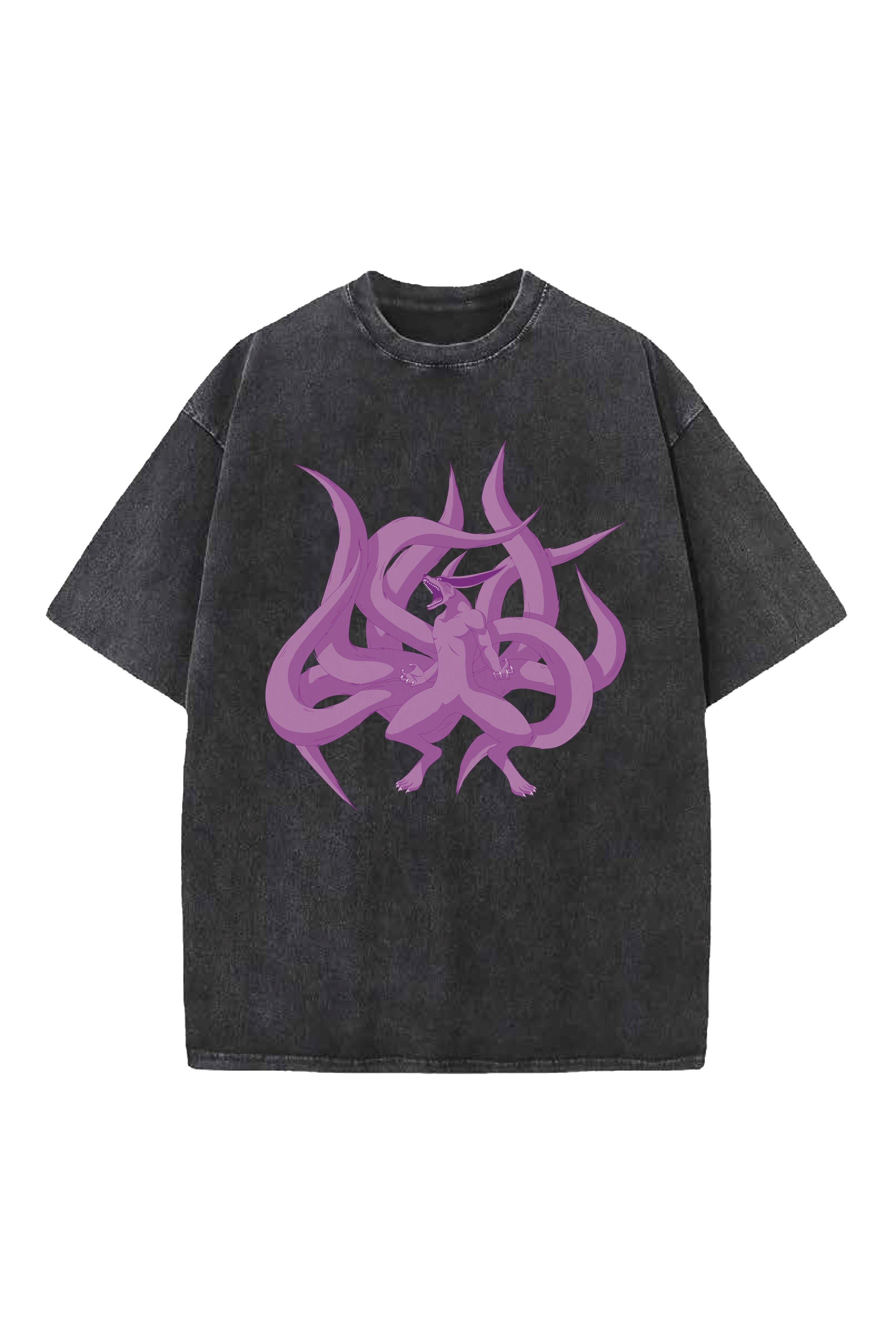 Naruto Designed Vintage Oversized T-shirt