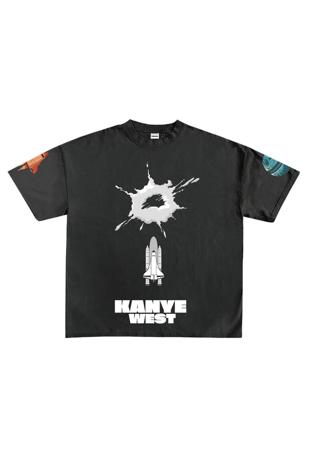 KANYE WEST V2 DESIGNED OVERSIZED T-SHIRT