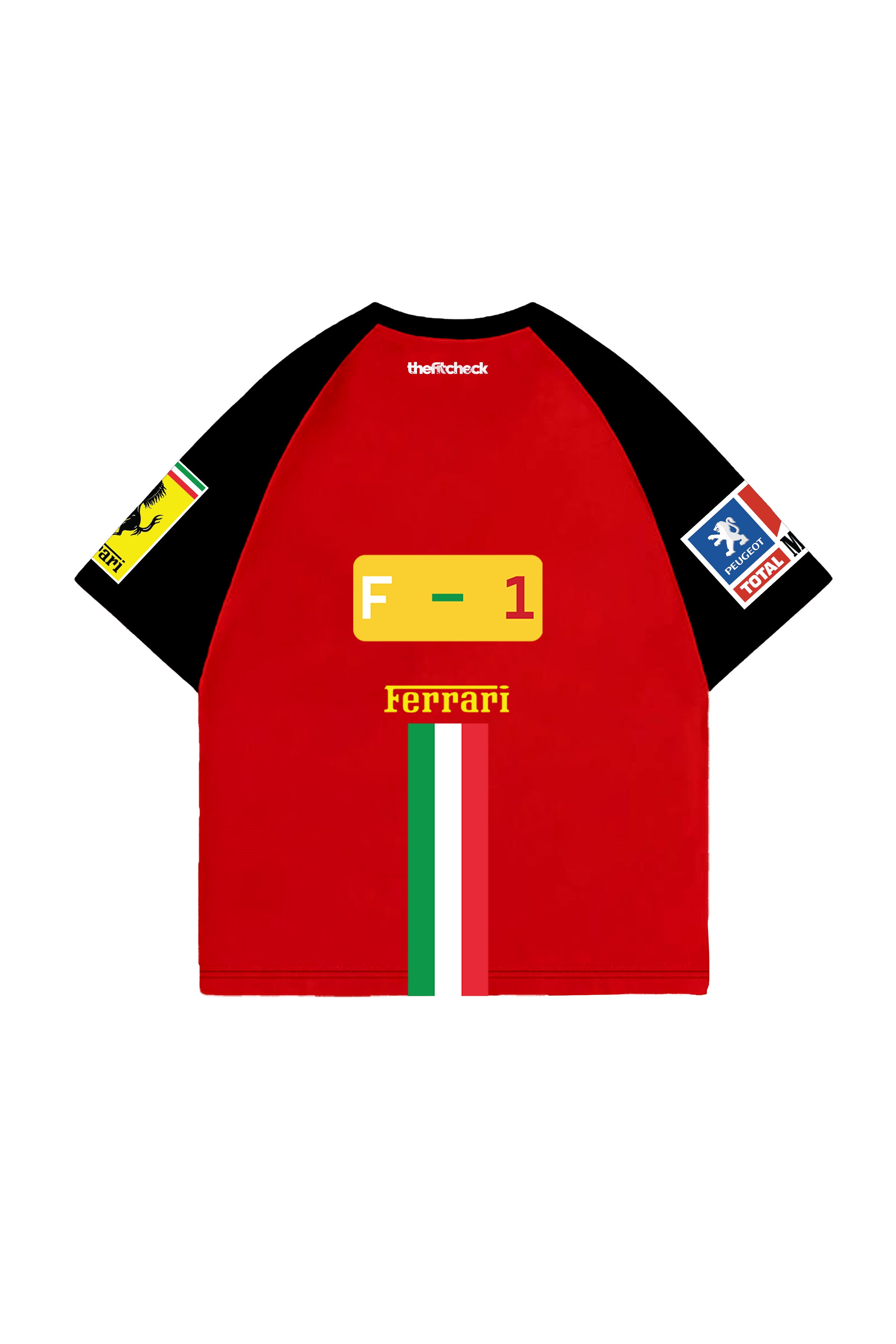 Ferrari Designed Ranglan Oversized T-shirt