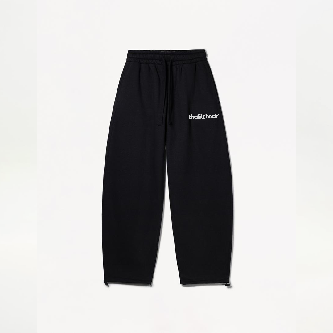 Black Baggy Sweatpants
