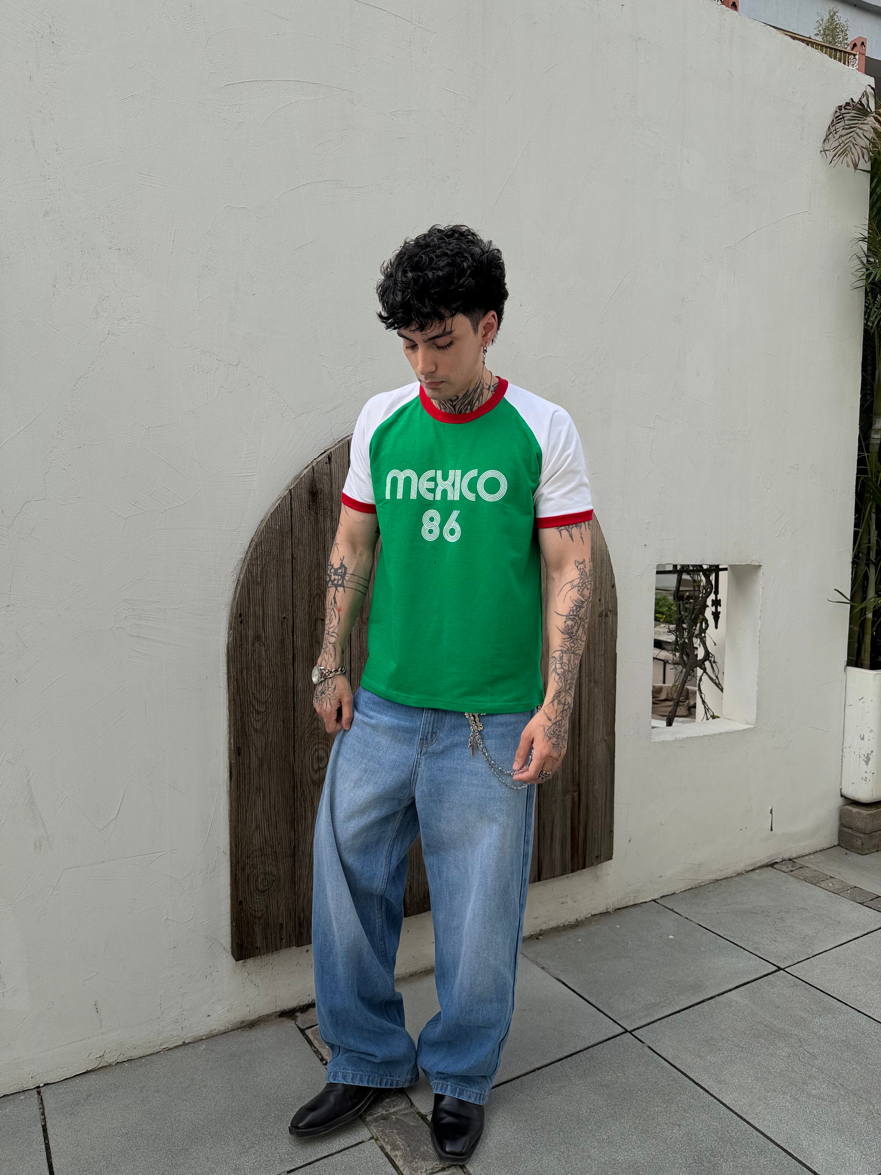 MEXICO VINTAGE CROPPED RINGER