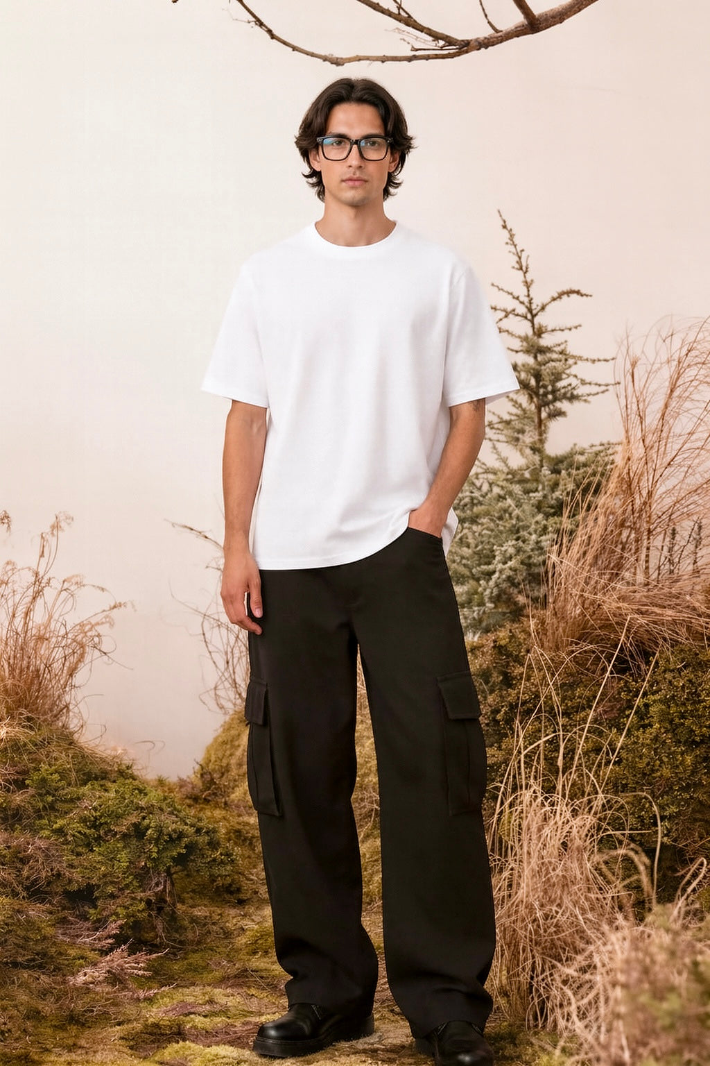 WHITE HEAVYWEIGHT TEE
