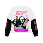 TAYLOR SWIFT FAKE LONG SLEEVES BOXY TEE