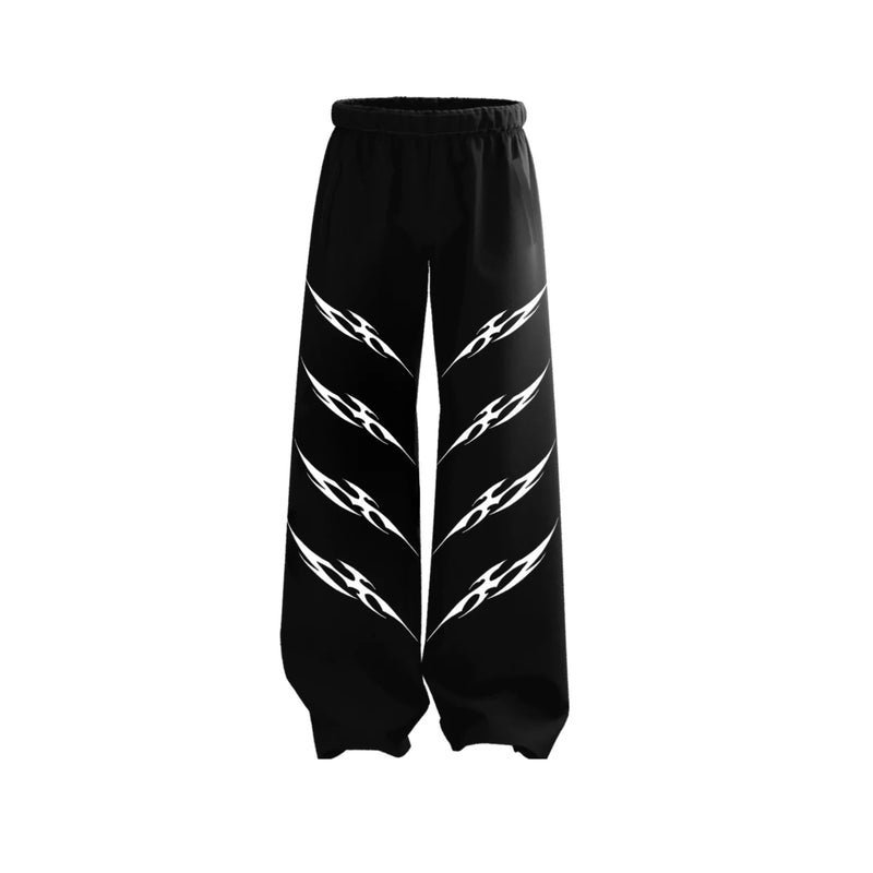 Devil eye baggy pants