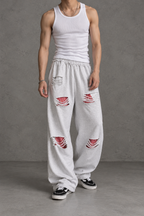 Rubic grey reversible pants