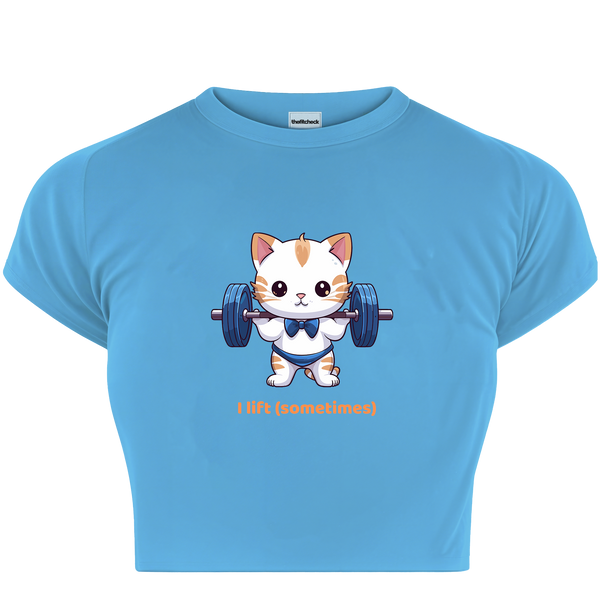 LAZY LIFTER BABY TEE
